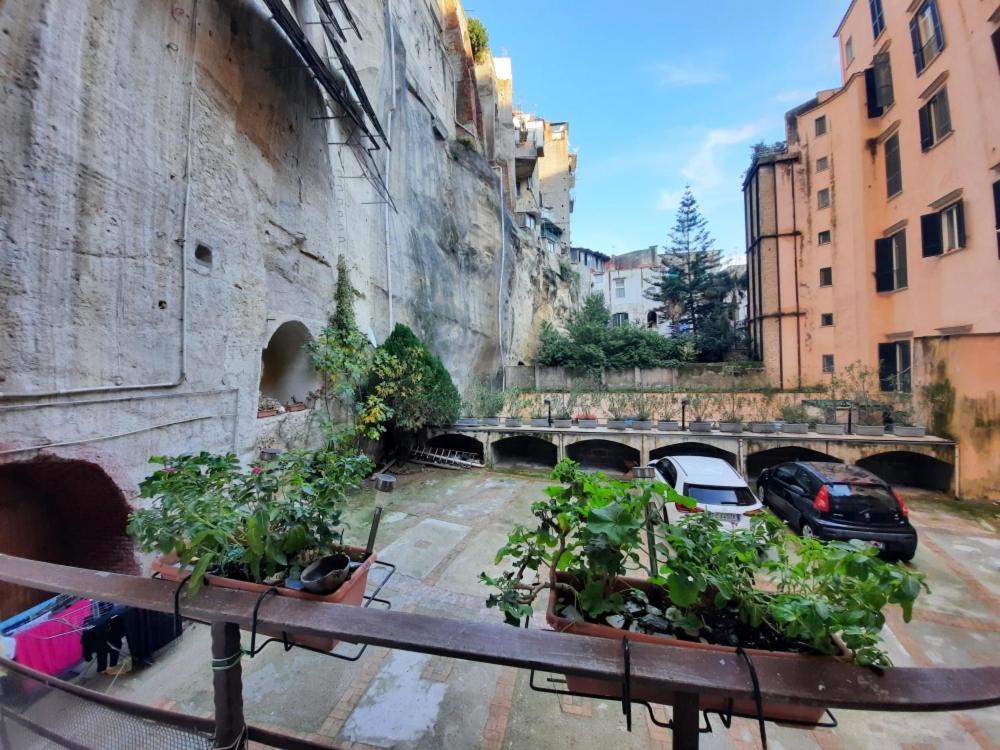 La Casa Nella Roccia Nápoles Exterior foto